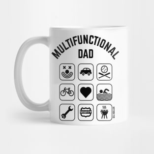 Multifunctional Dad (9 Icons) Mug